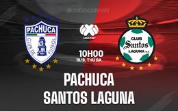 Nhận định Pachuca vs Santos Laguna 10h00 ngày 19/9 (VĐQG Mexico 2023/24)