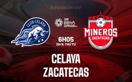 Nhận định - dự đoán Celaya vs Zacatecas 6h05 ngày 20/9 (Hạng 2 Mexico 2023)