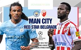 Nhận định Man City vs Crvena Zvezda (02h00 ngày 20/9): Khởi đầu bùng nổ