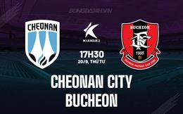 Nhận định Cheonan City vs Bucheon 17h30 ngày 20/9 (Hạng 2 Hàn Quốc 2023)