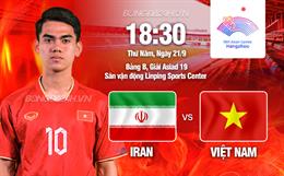 Nhận định Olympic Việt Nam vs Iran (18h30 ngày 21/9): Đối mặt với thách thức