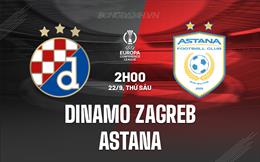 Nhận định Dinamo Zagreb vs Astana 2h00 ngày 22/9 (Conference League 2023/24)