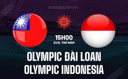 Nhận định Olympic Đài Loan vs Olympic Indonesia 15h00 ngày 21/9 (ASIAD 19)