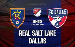 Nhận định Real Salt Lake vs Dallas 8h30 ngày 21/9 (Nhà Nghề Mỹ 2023)