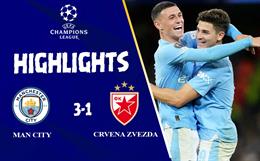 Video Man City vs Crvena Zvezda: Ngược dòng hiệp 2