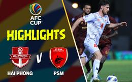 Highlights Hải Phòng - PSM | Trận ra quân mỹ mãn | AFC Cup 2023/24