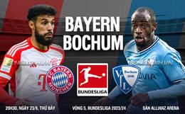 Nhận định Bayern Munich vs Bochum (20h30 ngày 23/9): Mồi ngon quen thuộc