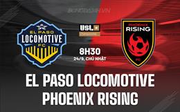 Nhận định El Paso Locomotive vs Phoenix Rising 8h30 ngày 24/9 (Hạng Nhất Mỹ 2023)