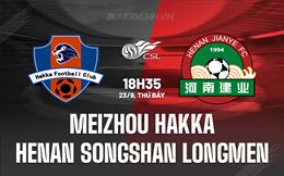 Nhận định Meizhou Hakka vs Henan Songshan Longmen 18h35 ngày 23/0 (VĐQG Trung Quốc 2023)