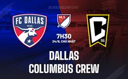 Nhận định Dallas vs Columbus Crew 7h30 ngày 24/9 (Nhà nghề Mỹ 2023)