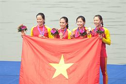 Rowing mang về tấm huy chương đầu tiên cho Việt Nam tại ASIAD