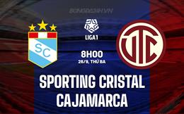 Nhận định Sporting Cristal vs Cajamarca 8h00 ngày 26/9 (VĐQG Peru 2023)
