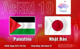 Nhận định Olympic Palestine vs Olympic Nhật Bản 18h30 ngày 25/9 (ASIAD 19)