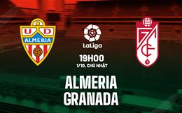 Nhận định bóng đá Almeria vs Granada 19h00 ngày 1/10 (La Liga 2023/24)