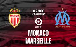 Nhận định bóng đá Monaco vs Marseille 2h00 ngày 1/10 (Ligue 1 2023/24)