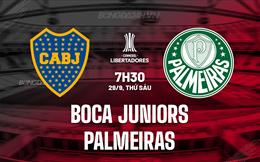 Nhận định Boca Juniors vs Palmeiras 7h30 ngày 29/9 (Copa Libertadores 2023)