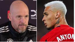 Erik ten Hag nói về thời điểm Antony trở lại thi đấu