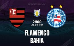 Nhận định - dự đoán Flamengo vs Bahia 2h00 ngày 1/10 (VĐQG Brazil 2023)