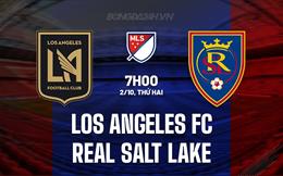 Nhận định Los Angeles FC vs Real Salt Lake 7h00 ngày 2/10 (Nhà Nghề Mỹ 2023)