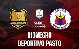 Nhận định Rionegro vs Deportivo Pasto 7h00 ngày 1/10 (VĐQG Colombia 2023)