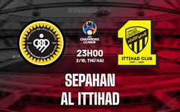 Nhận định Sepahan vs Al Ittihad 23h00 ngày 2/10 (AFC Champions League 2023/24)
