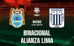 Nhận định Binacional vs Alianza Lima 8h30 ngày 04/10 (VĐQG Peru 2023)