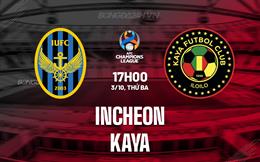 Nhận định Incheon vs Kaya 17h00 ngày 03/10 (AFC Champions League 2023/24)