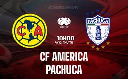 Nhận định - dự đoán CF America vs Pachuca 10h00 ngày 4/10 (VĐQG Mexico 2023/24)