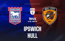 Nhận định - dự đoán Ipswich vs Hull 1h45 ngày 4/10 (Hạng Nhất Anh 2023/24)