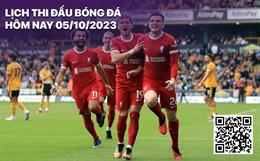 Lịch thi đấu bóng đá hôm nay 5/10: Europa League và Europa Conference League