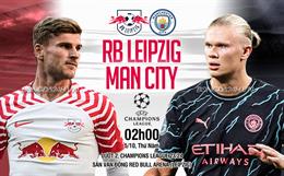 Nhận định RB Leipzig vs Man City (02h00 ngày 5/10): Citizens có chặn nổi đà thua?