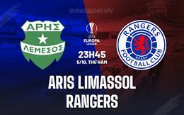 Nhận định Aris Limassol vs Rangers 23h45 ngày 5/10 (Europa League 2023/24)