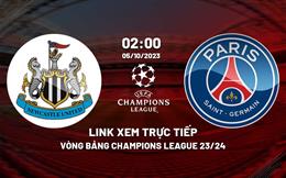 Link xem trực tiếp Newcastle vs PSG 2h00 hôm nay 5/10/2023 trên kênh nào?