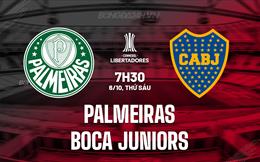Nhận định Palmeiras vs Boca Juniors 7h30 ngày 6/10 (Copa Libertadores 2023)