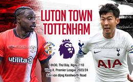 Chơi thiếu người, Tottenham vẫn đánh bại Luton