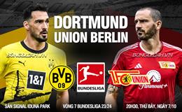 Nhận định Dortmund vs Union Berlin (20h30 ngày 7/10): Thêm 3 điểm cho chủ nhà