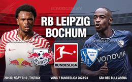 Nhận định bóng đá Leipzig vs Bochum 20h30 ngày 7/10 (Bundesliga 2023/24)