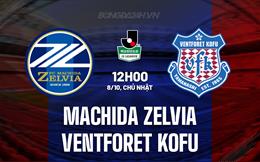 Nhận định Machida Zelvia vs Ventforet Kofu 12h00 ngày 8/10 (Hạng 2 Nhật Bản 2023)