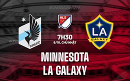 Nhận định Minnesota vs LA Galaxy 7h30 ngày 8/10 (Nhà nghề Mỹ 2023)