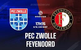 Nhận định PEC Zwolle vs Feyenoord 17h15 ngày 8/10 (VĐQG Hà Lan 2023/24)