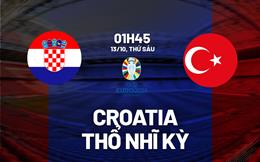 Nhận định Croatia vs Thổ Nhĩ Kỳ (01h45 ngày 13/10): Không dễ cho chủ nhà