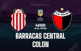 Nhận định Barracas Central vs Colon 4h00 ngày 10/10 (VĐQG Argentina 2023)