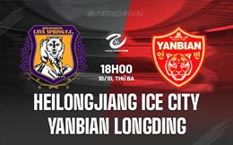 Nhận định Heilongjiang Ice City vs Yanbian Longding 18h00 ngày 10/10 (Hạng 2 Trung Quốc 2023)