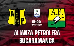 Nhận định Alianza Petrolera vs Bucaramanga 8h00 ngày 11/10 (VĐQG Colombia 2023)