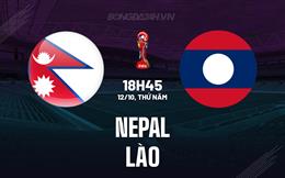 Nhận định bóng đá Nepal vs Lào 18h45 ngày 12/10 (Vòng loại World Cup 2026)