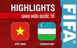 Video Việt Nam 0-2 Uzbekistan (Giao hữu quốc tế 2023)