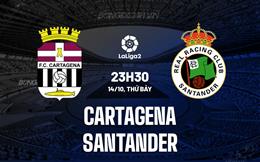 Nhận định Cartagena vs Santander 23h30 ngày 14/10 (Hạng 2 Tây Ban Nha 2023/24)