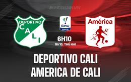 Nhận định Deportivo Cali vs America de Cali 6h10 ngày 16/10 (VĐQG Colombia 2023)