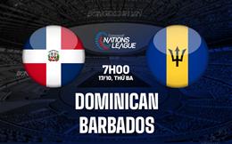 Nhận định Dominican vs Barbados 7h00 ngày 17/10 (CONCACAF Nations League 2023/24)