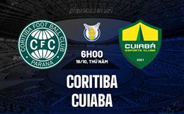 Nhận định bóng đá Coritiba vs Cuiaba 6h00 ngày 19/10 (VĐQG Brazil 2023)